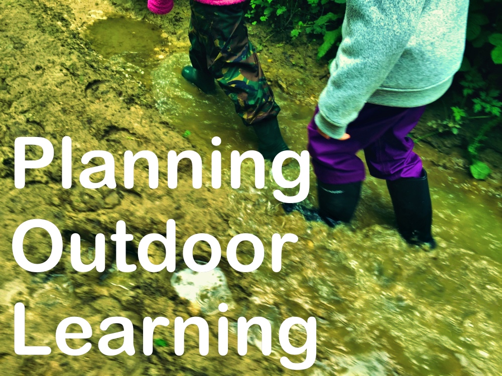 Outdoor Learning and Forest School - planning sessions